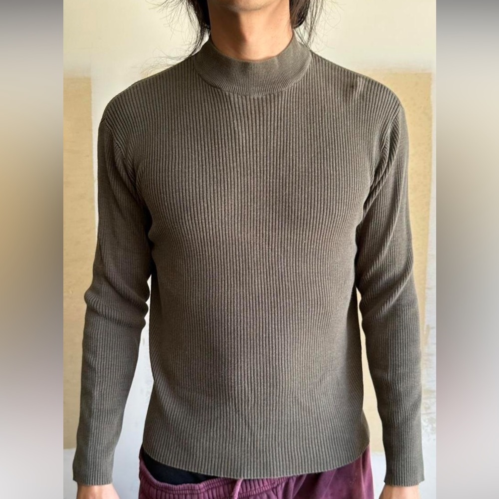 PERRY ELLIS - NWT Mock Neck Sweater Sz XL